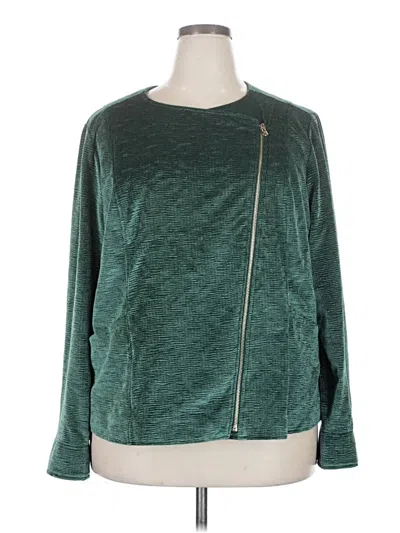 Pre-owned Isaac Mizrahi Jacket In Green