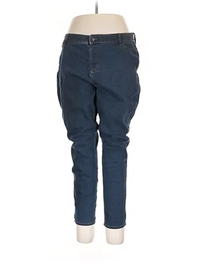 Pre-owned Isaac Mizrahi Jeans In Blue