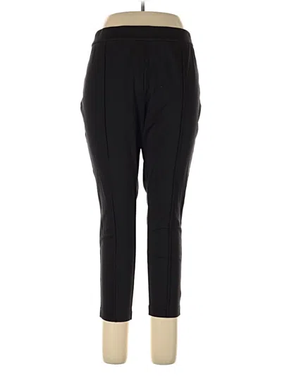 Pre-owned Isaac Mizrahi Live Active Pants In Black