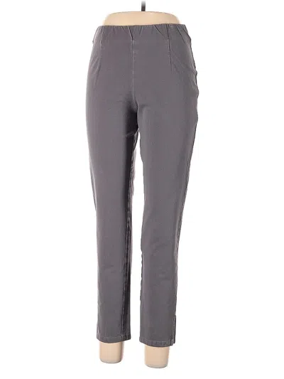 Pre-owned Isaac Mizrahi Live Active Pants In Gray