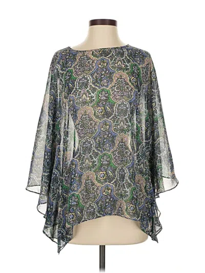 Pre-owned Isaac Mizrahi Live Cardigan Sweater In Silver