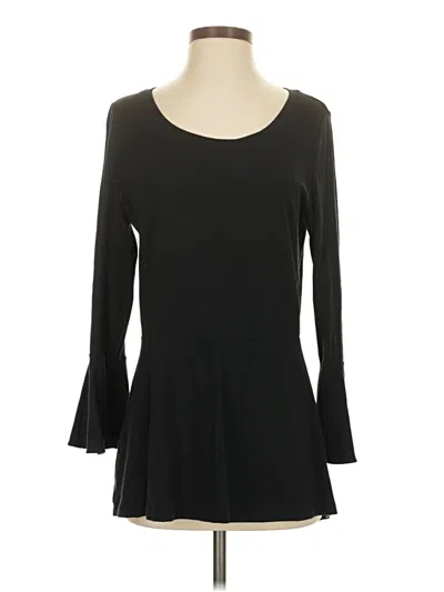 Pre-owned Isaac Mizrahi Live Casual Dress In Black