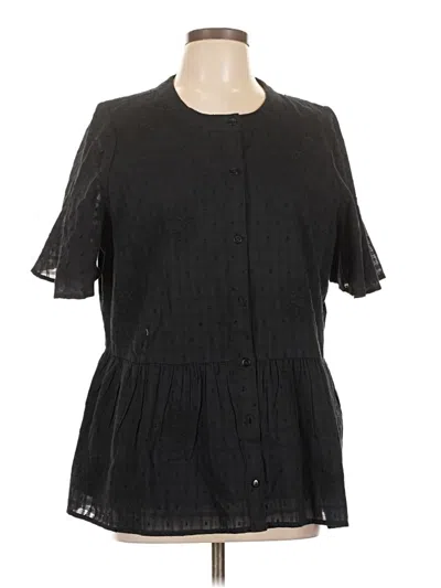 Pre-owned Isaac Mizrahi Live Casual Dress In Black