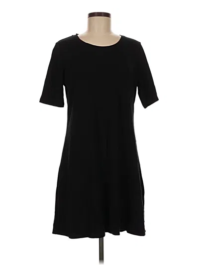Pre-owned Isaac Mizrahi Live Casual Dress In Black