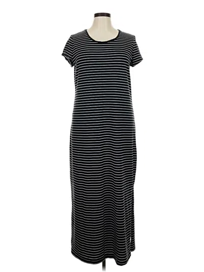 Pre-owned Isaac Mizrahi Live Casual Dress In Black