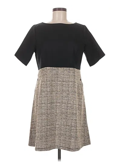 Pre-owned Isaac Mizrahi Live Casual Dress In Gray