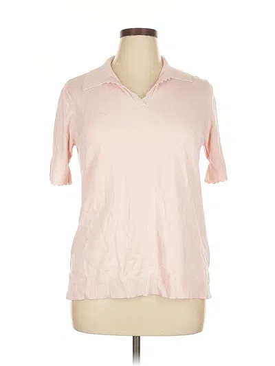 Pre-owned Isaac Mizrahi Live Casual Dress In Pink