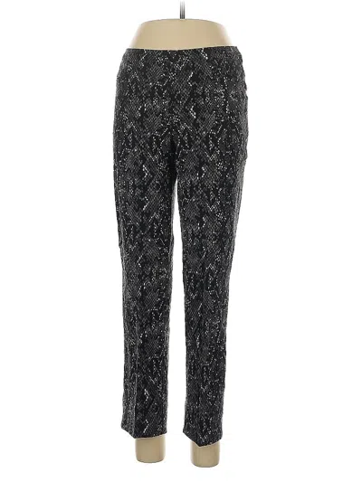 Pre-owned Isaac Mizrahi Live Casual Pants In Black