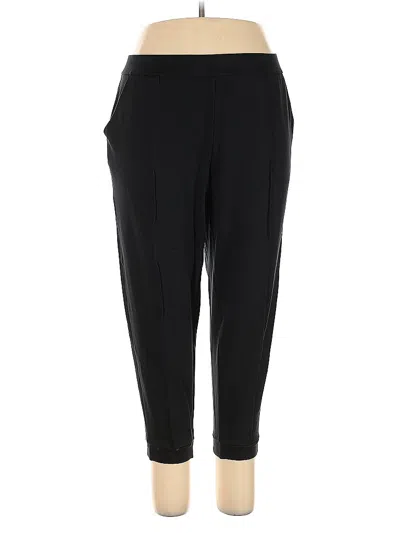 Pre-owned Isaac Mizrahi Live Casual Pants In Black