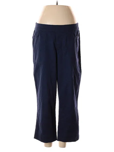 Pre-owned Isaac Mizrahi Live Casual Pants In Blue