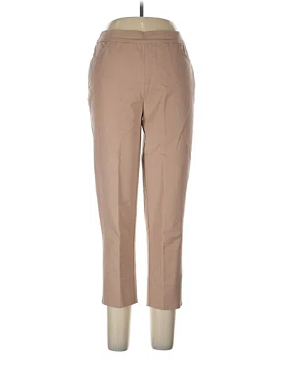 Pre-owned Isaac Mizrahi Live Casual Pants In Tan