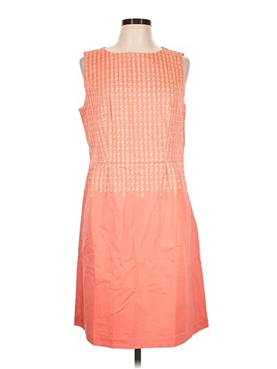 Pre-owned Isaac Mizrahi Live Cocktail Dress In Orange