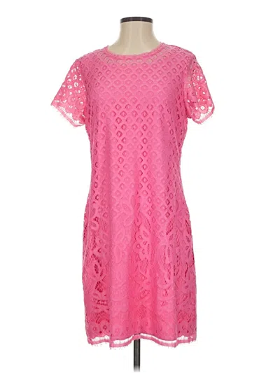 Pre-owned Isaac Mizrahi Live Cocktail Dress In Pink