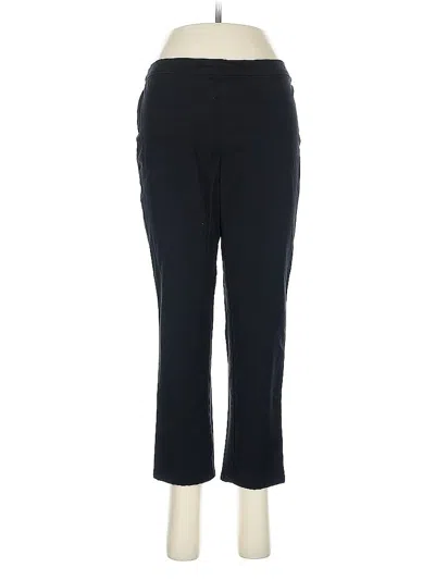 Pre-owned Isaac Mizrahi Live Dress Pants In Black