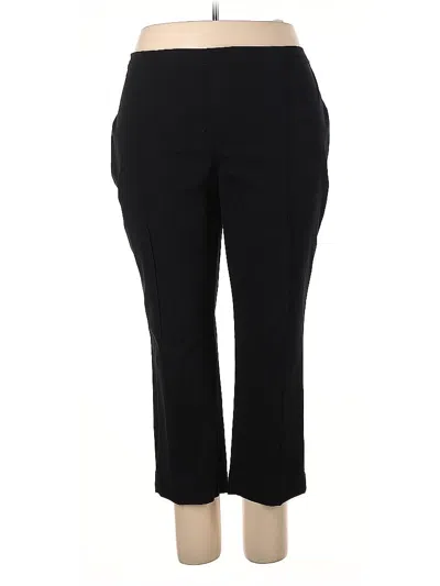 Pre-owned Isaac Mizrahi Live Dress Pants In Black