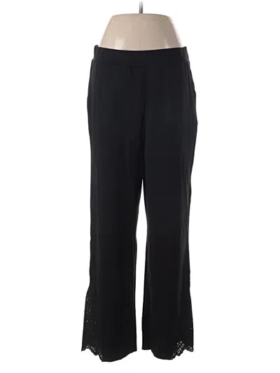 Pre-owned Isaac Mizrahi Live Dress Pants In Black