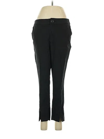 Pre-owned Isaac Mizrahi Live Dress Pants In Black