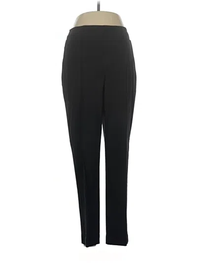 Pre-owned Isaac Mizrahi Live Dress Pants In Black