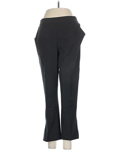 Pre-owned Isaac Mizrahi Live Dress Pants In Black