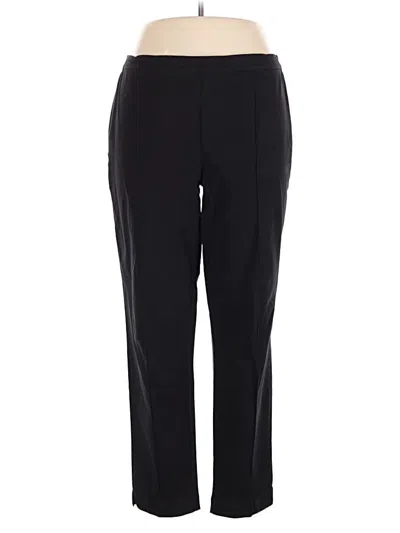 Pre-owned Isaac Mizrahi Live Dress Pants In Black