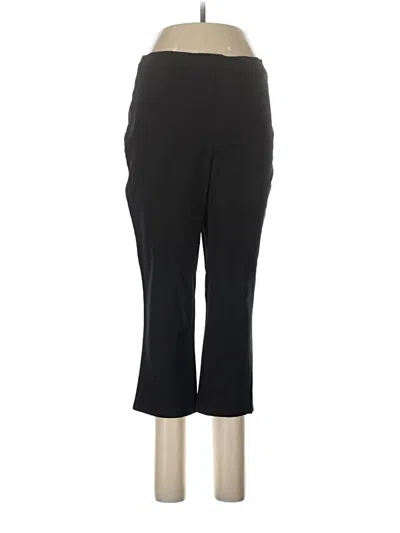 Pre-owned Isaac Mizrahi Live Dress Pants In Black