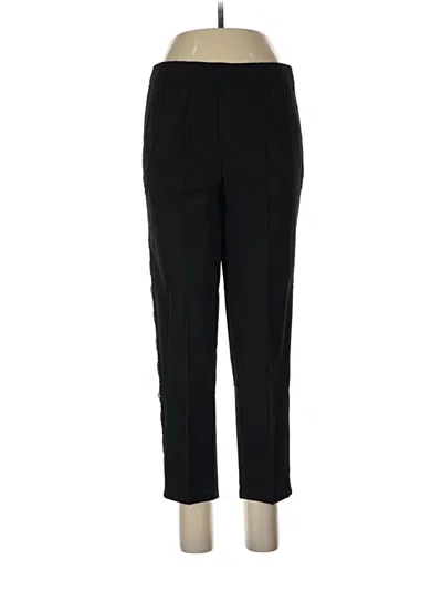 Pre-owned Isaac Mizrahi Live Dress Pants In Black