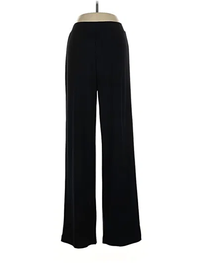 Pre-owned Isaac Mizrahi Live Dress Pants In Black