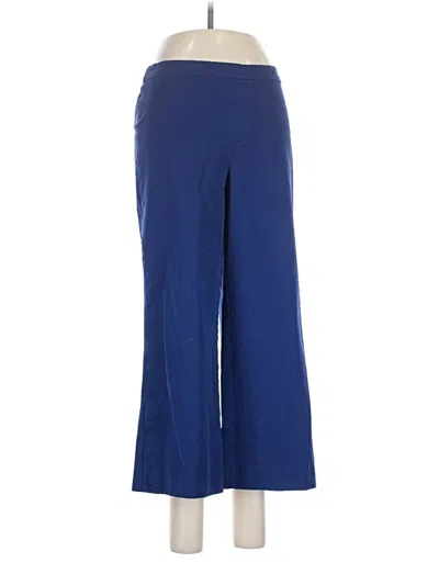 Pre-owned Isaac Mizrahi Live Dress Pants In Blue