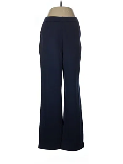 Pre-owned Isaac Mizrahi Live Dress Pants In Blue