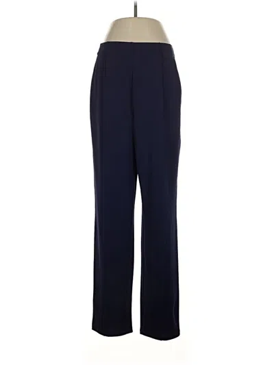 Pre-owned Isaac Mizrahi Live Dress Pants In Blue