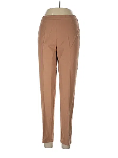 Pre-owned Isaac Mizrahi Live Dress Pants In Brown