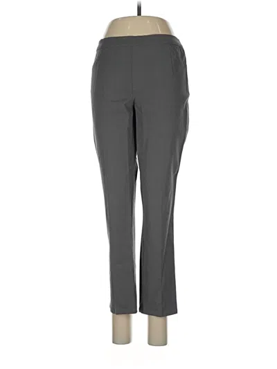 Pre-owned Isaac Mizrahi Live Dress Pants In Gray