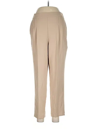 Pre-owned Isaac Mizrahi Live Dress Pants In Tan