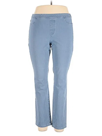 Pre-owned Isaac Mizrahi Live Jeans In Blue