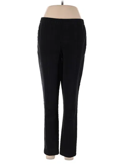 Pre-owned Isaac Mizrahi Live Jeggings In Black