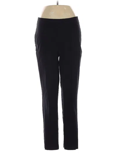 Pre-owned Isaac Mizrahi Live Jeggings In Black