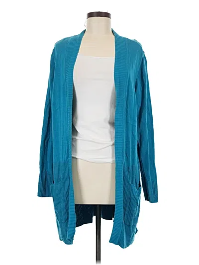 Pre-owned Isaac Mizrahi Live Kimono In Blue