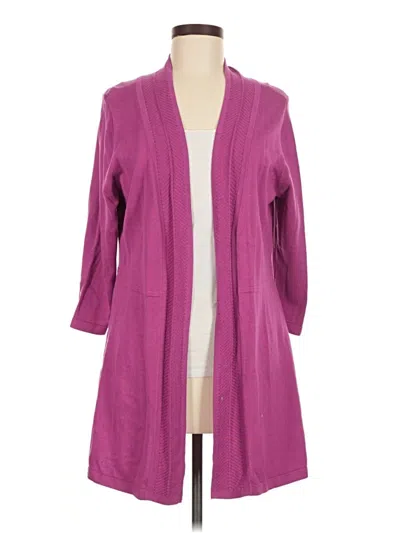 Pre-owned Isaac Mizrahi Live Kimono In Purple