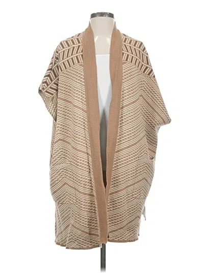 Pre-owned Isaac Mizrahi Live Kimono In Tan