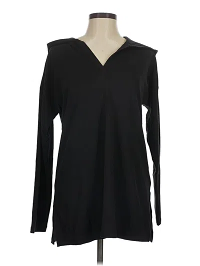 Pre-owned Isaac Mizrahi Live Pullover Sweater In Black