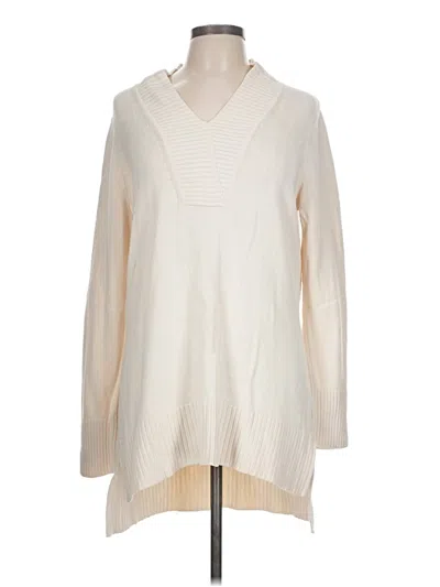Pre-owned Isaac Mizrahi Live Pullover Sweater In Ivory