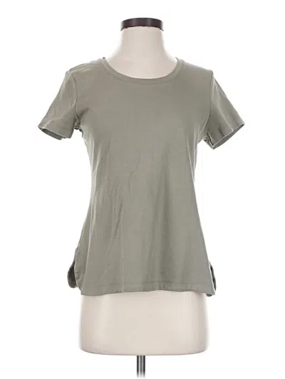 Pre-owned Isaac Mizrahi Live Short Sleeve T-shirt In Gray