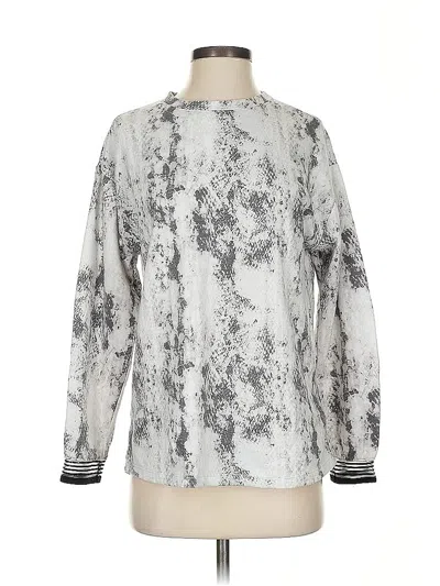 Pre-owned Isaac Mizrahi Live Sweatshirt In Gray