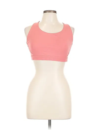 Pre-owned Isaac Mizrahi Live Tank Top Pink Halter Neckline Tops