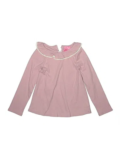 Pre-owned Isaac Mizrahi Kids' Long Sleeve Blouse In Pink