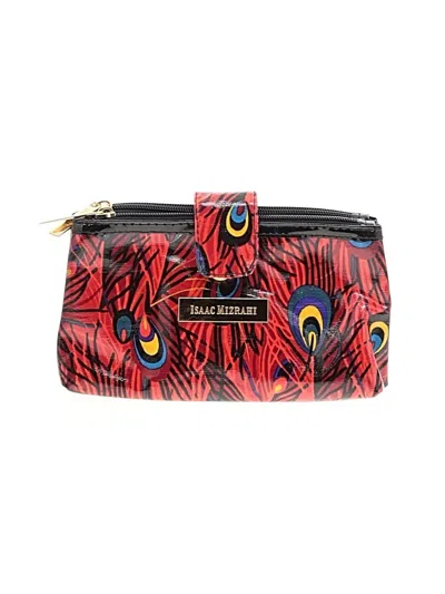 Pre-owned Isaac Mizrahi Makeup Bag In Red