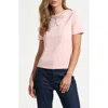 Isaac Mizrahi New York Crystal Embellished In Pink