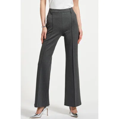 Isaac Mizrahi New York Flare Ponte Pants In Multi
