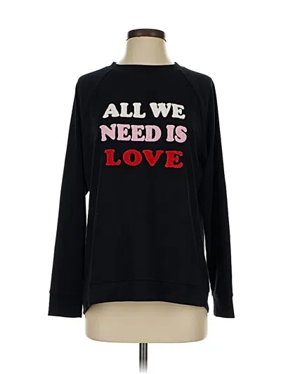 Isaac Mizrahi New York Pullover Sweater In Black