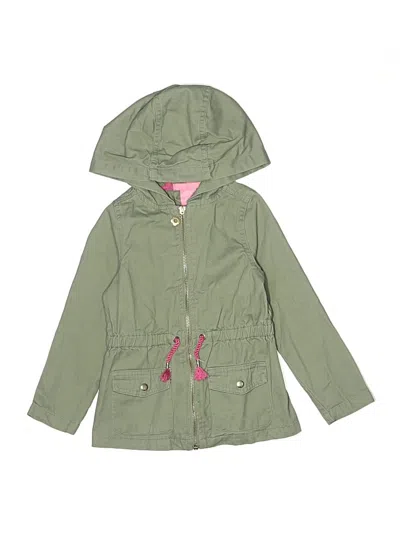 Pre-owned Isaac Mizrahi New York Kids' Raincoat In Green